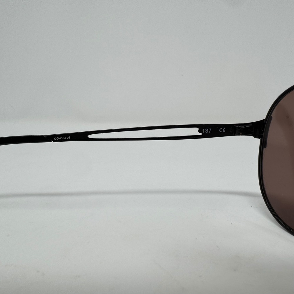 Oakley OO4054-03 Caveat Aviator Black Sunglasses - FRAMES ONLY 60 14 WOMENS - Picture 6 of 11
